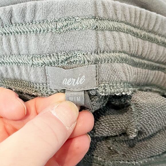 Aerie Jogger Pull On Sweatpants Green Medium - Picture 3 of 4